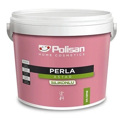 POLİSAN PERLA SİLİKONLU ASTAR  BEYAZ