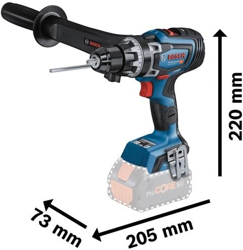 BOSCH Gsr 18V-150 C Procore 2X5,5AH Çift Akülü Vidalama