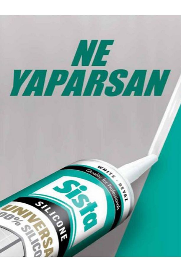 Sista Extra White Silikon Hijyenik Banyo Mutfak 280ml