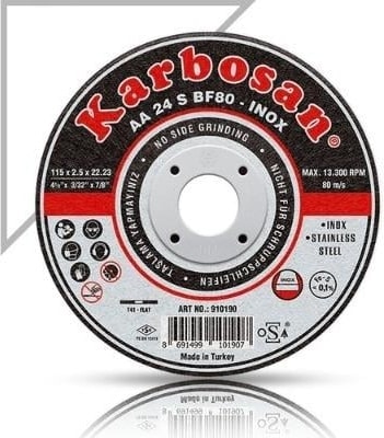 KARBOSAN Inox Kesici 115X2.5X22 (910190)