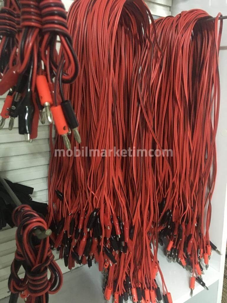Güç Kaynağı Kablosu Power Supply Kablosu Banana+Timsah Soket