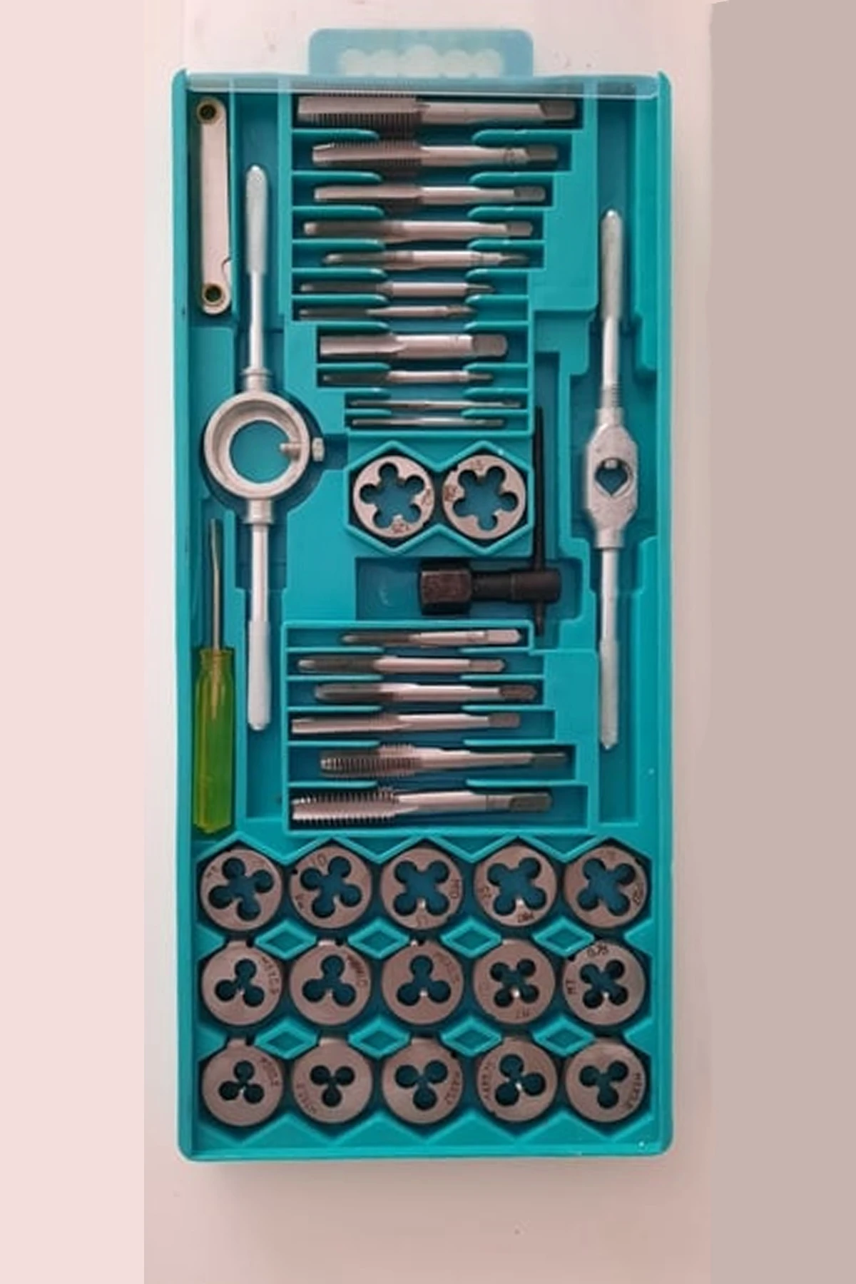 Diş Açma Ve Diş Tamiri Kılavuz Pafta Seti 40 Parça