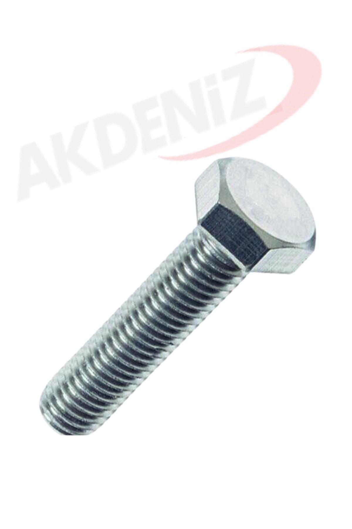 DIN933 M6*100 Mm Galv. Kaplamalı Cıvata 100 Adet