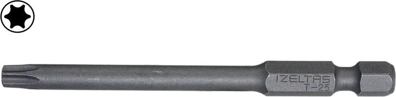 İZELTAŞ Izeltaş 4885210725 Uzun Torx Bits Uç T25X75 mm