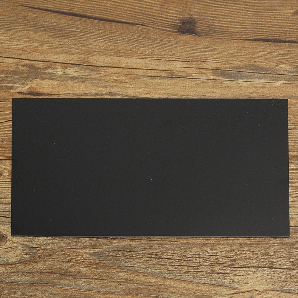 Yeni Araç 1 Adet 170X300MM Siyah Cam Elyaf Levha Epoksi Cam Fr4 Fiberglas Plaka 1.5mm