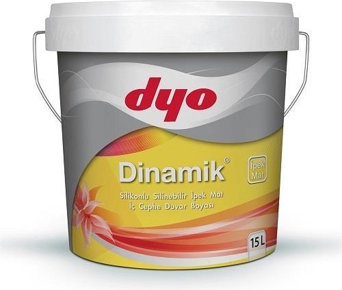 Dinamik Silikonlu Ipek Mat Iç Cephe Boyası 7.5 Lt