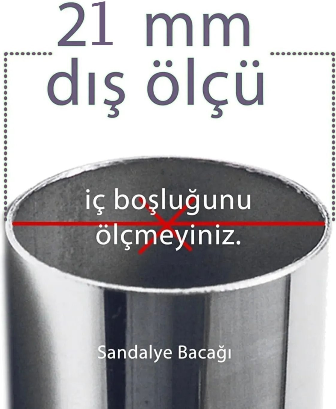 16 Adet Siyah 21 mm Pvc Sandalye Profil Ayak Pabucu Sessiz Yumuşak Sandalye Zemin Koruyucu
