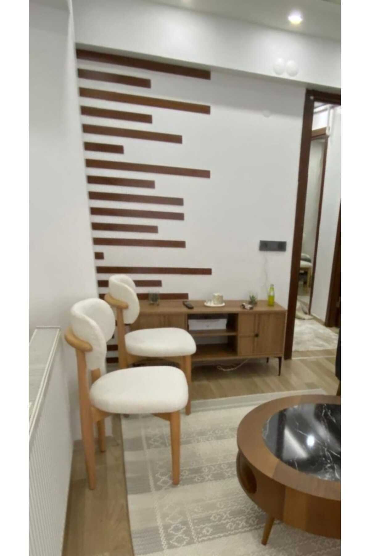 Lx Duvar Dekorasyon Çıtası 5 Farklı Ebat(100CM 80CM 60CM 40CM 20CM) 25 Adet Panel,boyanabilir Hammdf