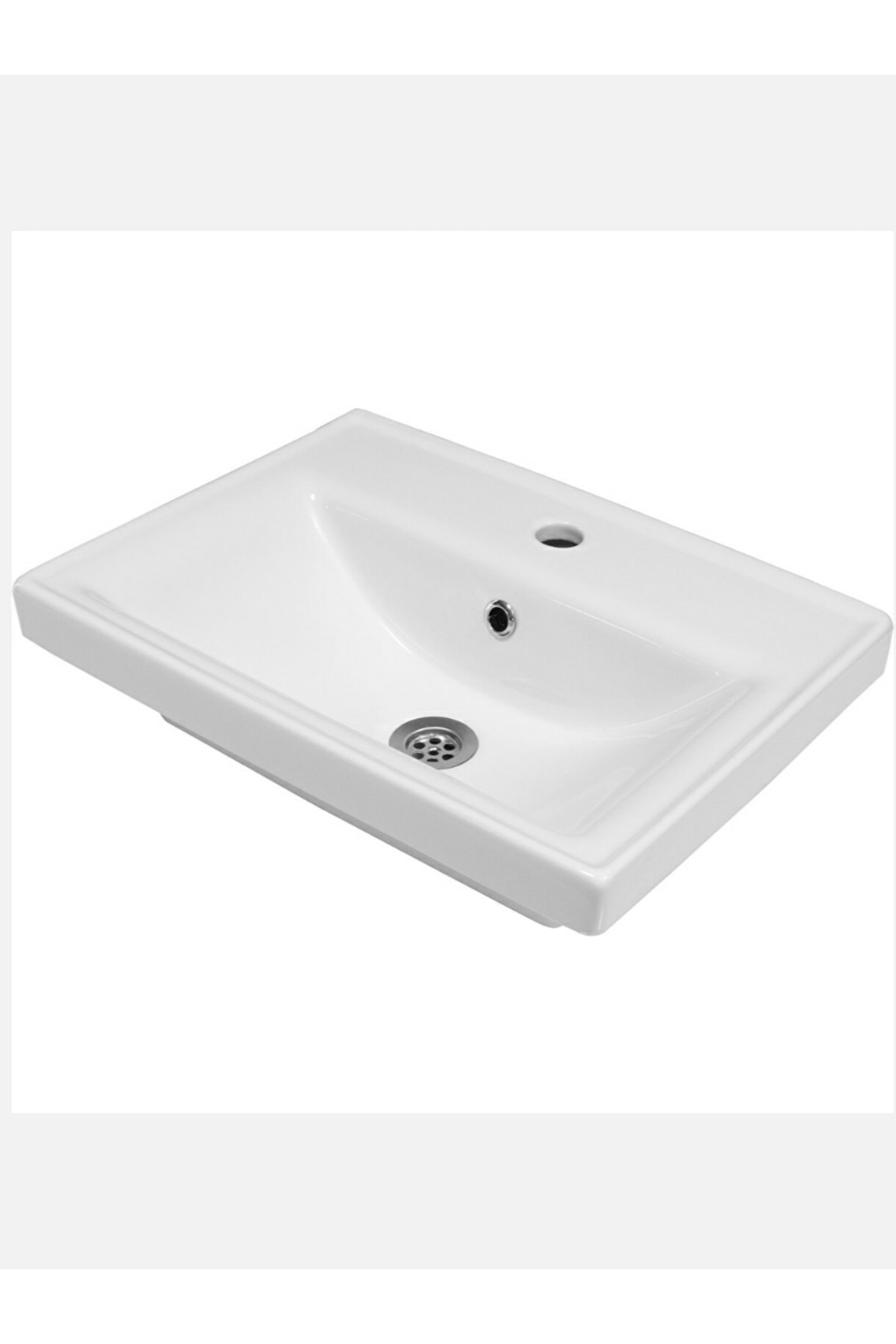Banyo LİVVİT 50x38 Seramik Lavabo Taşı