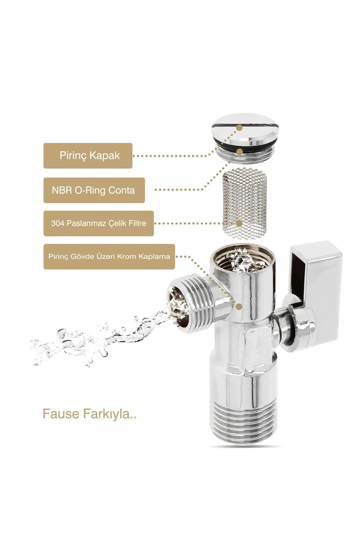 Filtreli Ara Musluk KDC110