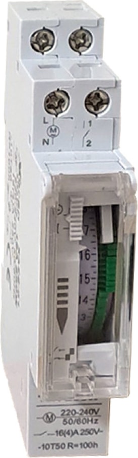 Otomat Tipi Analog Zaman Saati Rezervli - 24 Saat Günlük Programlama - 15 Dk Zaman Aralığı