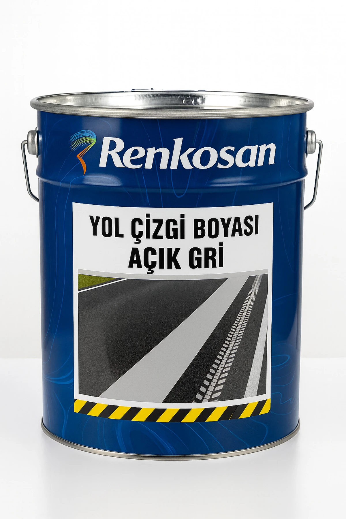 Yol Çizgi Boyası – Açık Gri | Asfalt, Beton, Otopark, Bordür Yüzeyleri İçin Dayanıklı Uygulama
