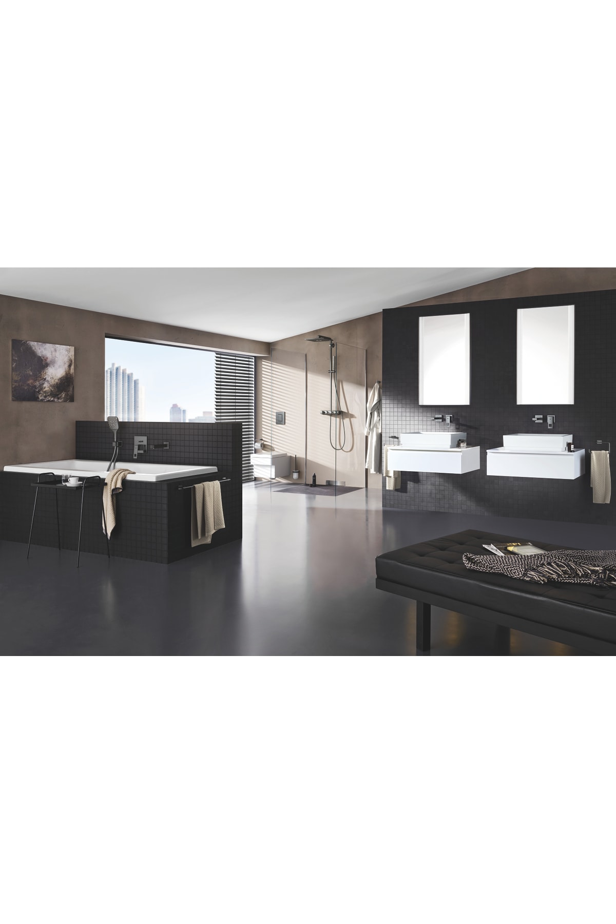 Gömme Rezervuar Kumanda Paneli ABS Br.Hard Grap. - 38732AL0