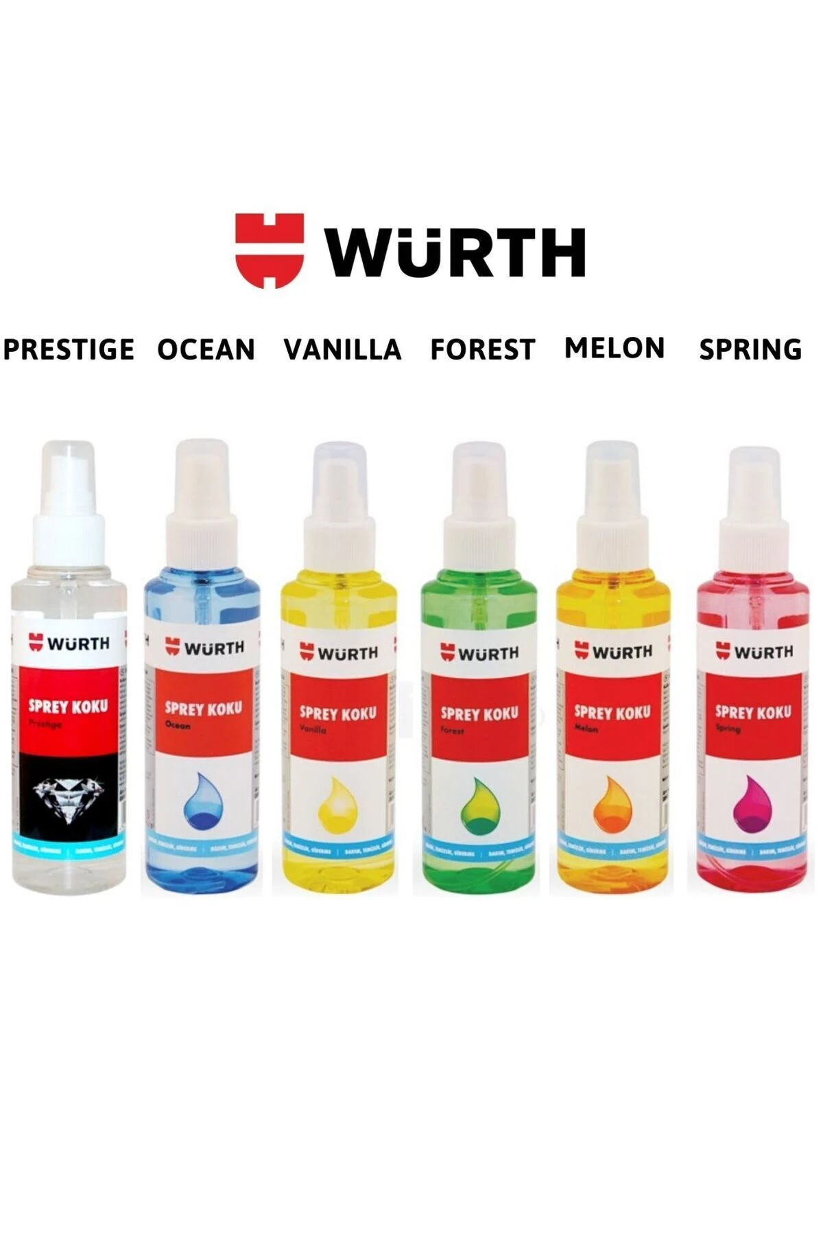 WÜRTH ARAÇ KOKUSU OCEAN 150ML