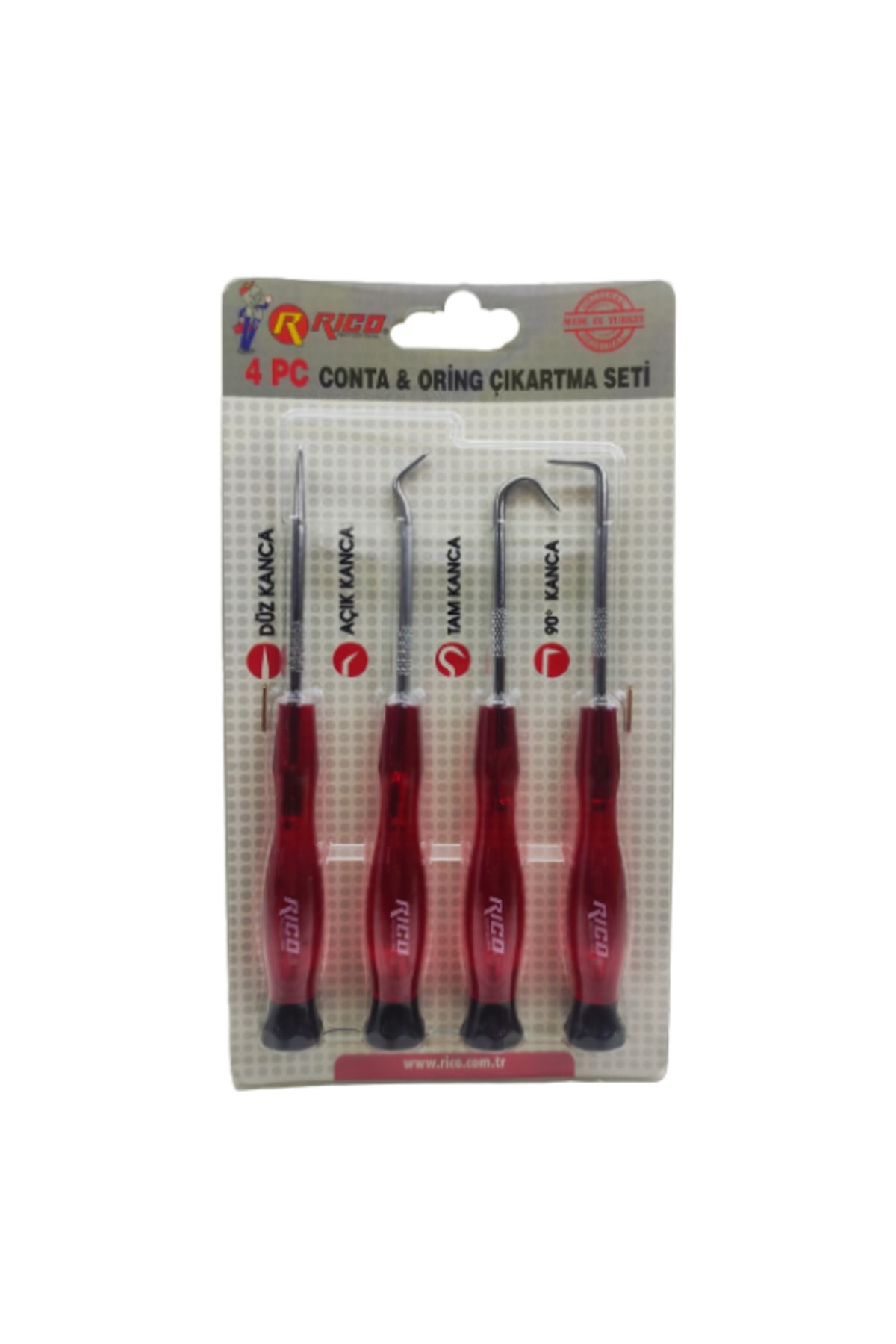 RİCO 4 Pc Conta Ve Oring Çıkartma Seti Kk1973