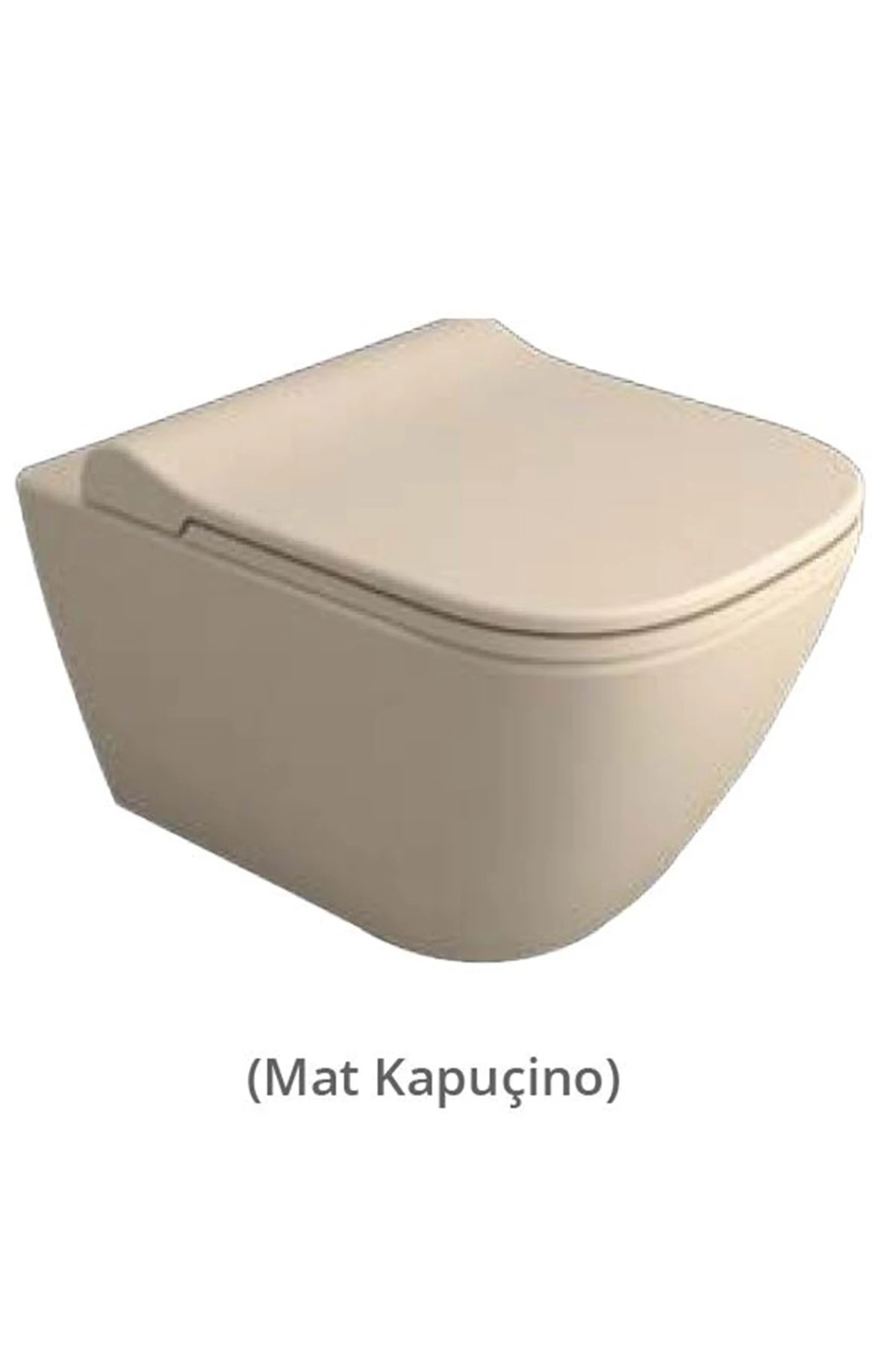 LUNA RİMOUT ASMA KLOZET TURAVİT - MAT KAPUÇİNO