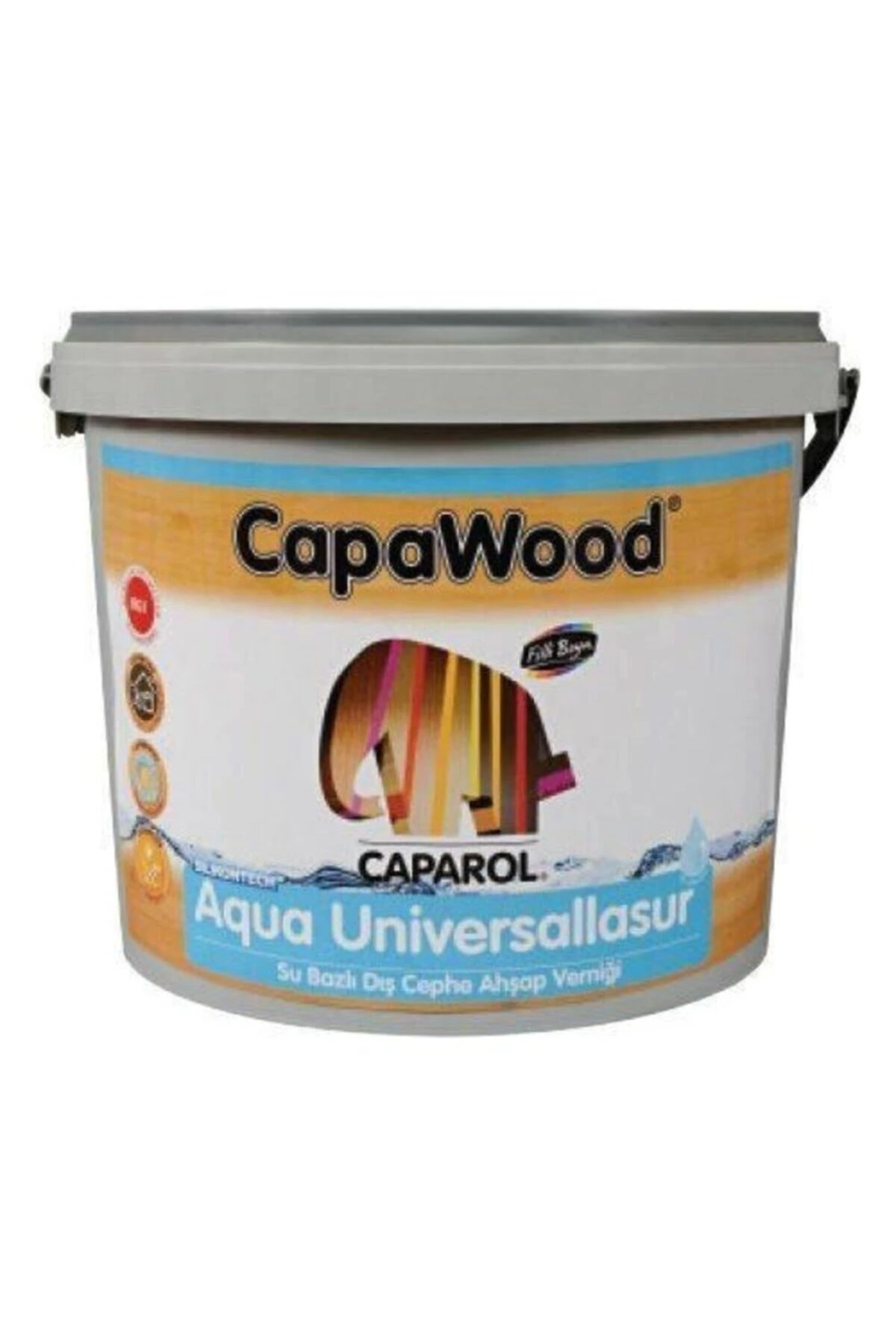 Capawood® Aqua Universallasur Dış Cephe Ahşap Verniği 15 lt
