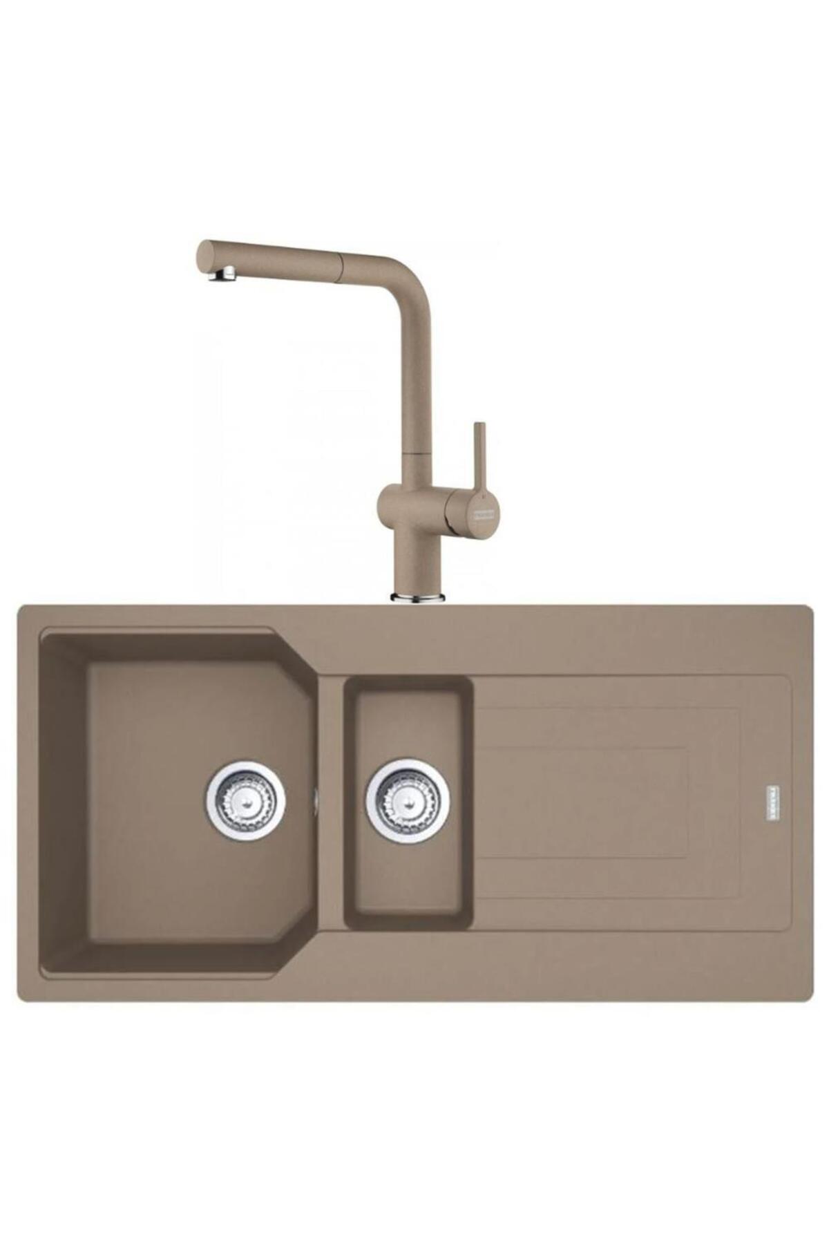 Urban UBG 651-100 Oyster Granit Evye Active Plus Doccia 2.0 Batarya Set