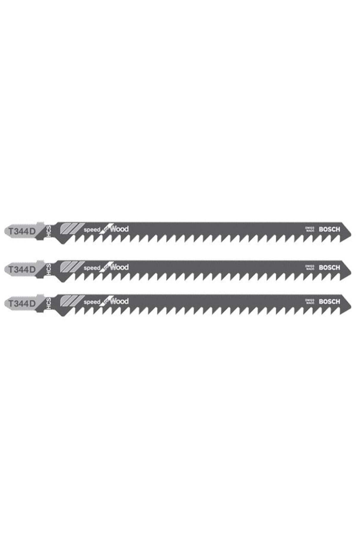 T 344 D Speed For Wood 3'Lü Dekupaj Testeresi Bıçağı
