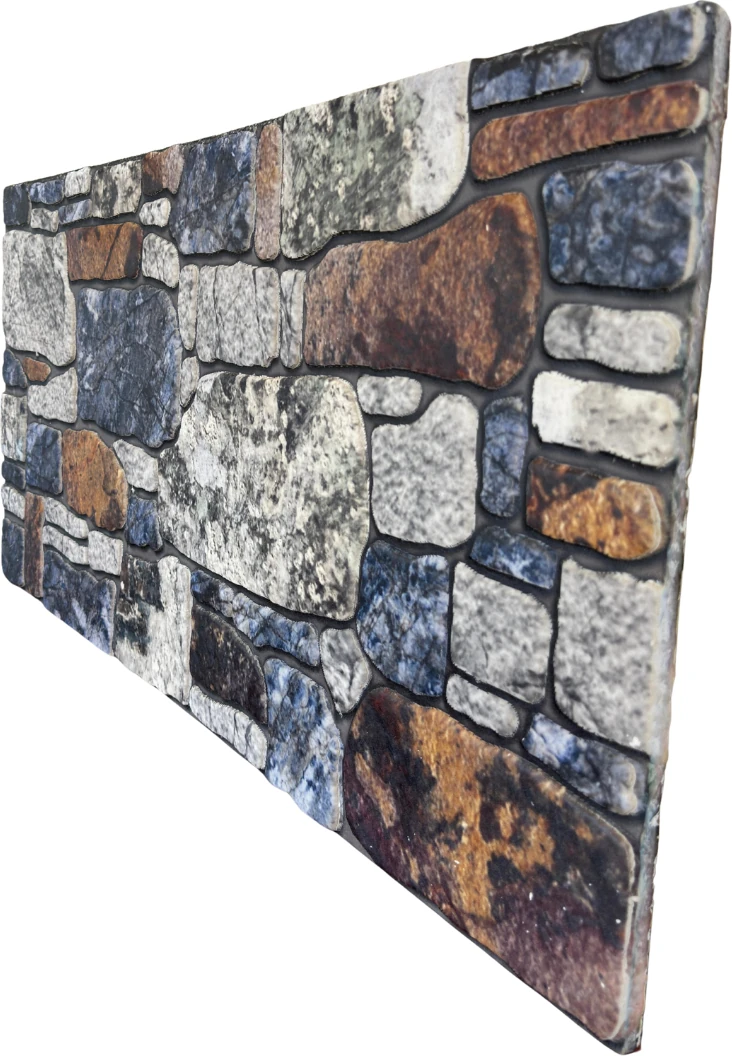 3 Boyutlu Buz Taş Desenli Strafor Duvar Kaplama Paneli