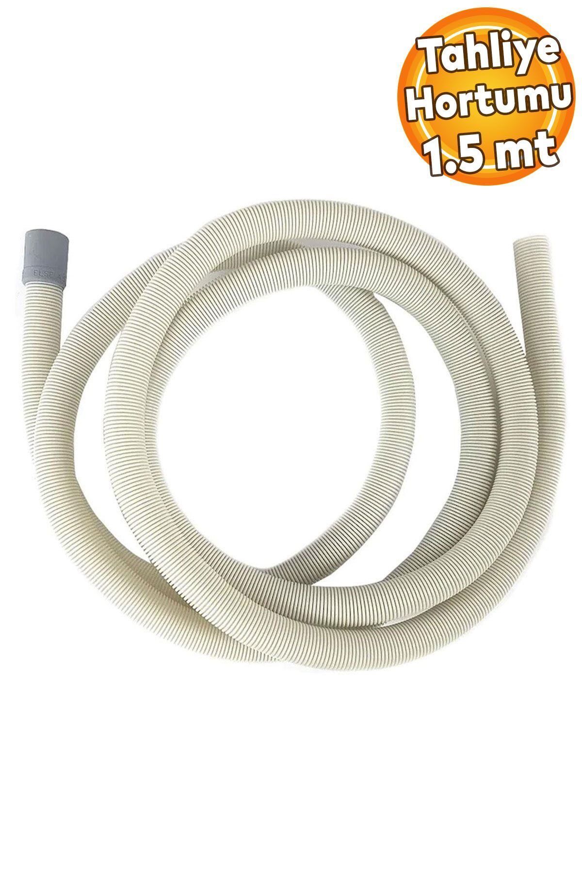 Çamaşır Makinası Ve Bulaşık Makinesi Pis Su Temiz Su Tahliye Hortumu 1.5 Metre