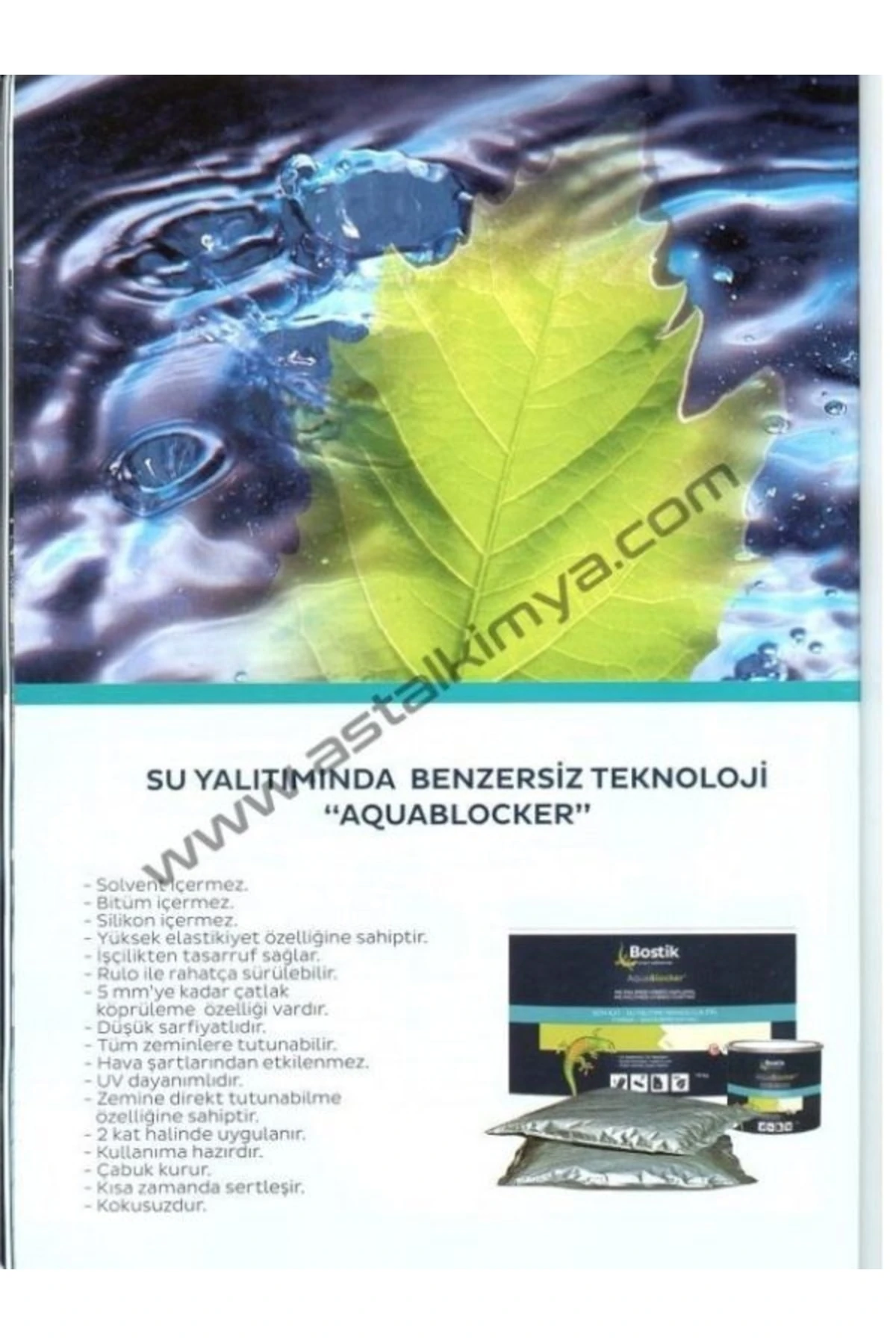 2 Adet - Aquablocker, 14 Kg, Su Yalıtımı