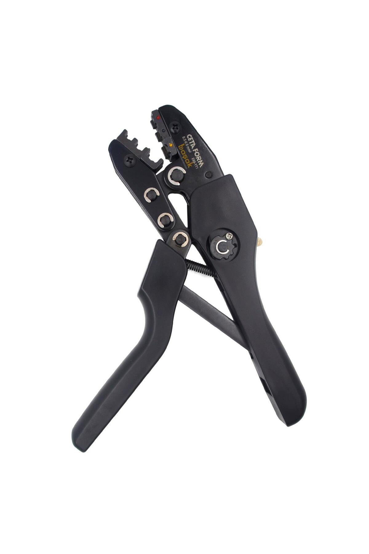 220 mm İzoleli Kablo Pabucu Sıkma Pensesi E69-YT1