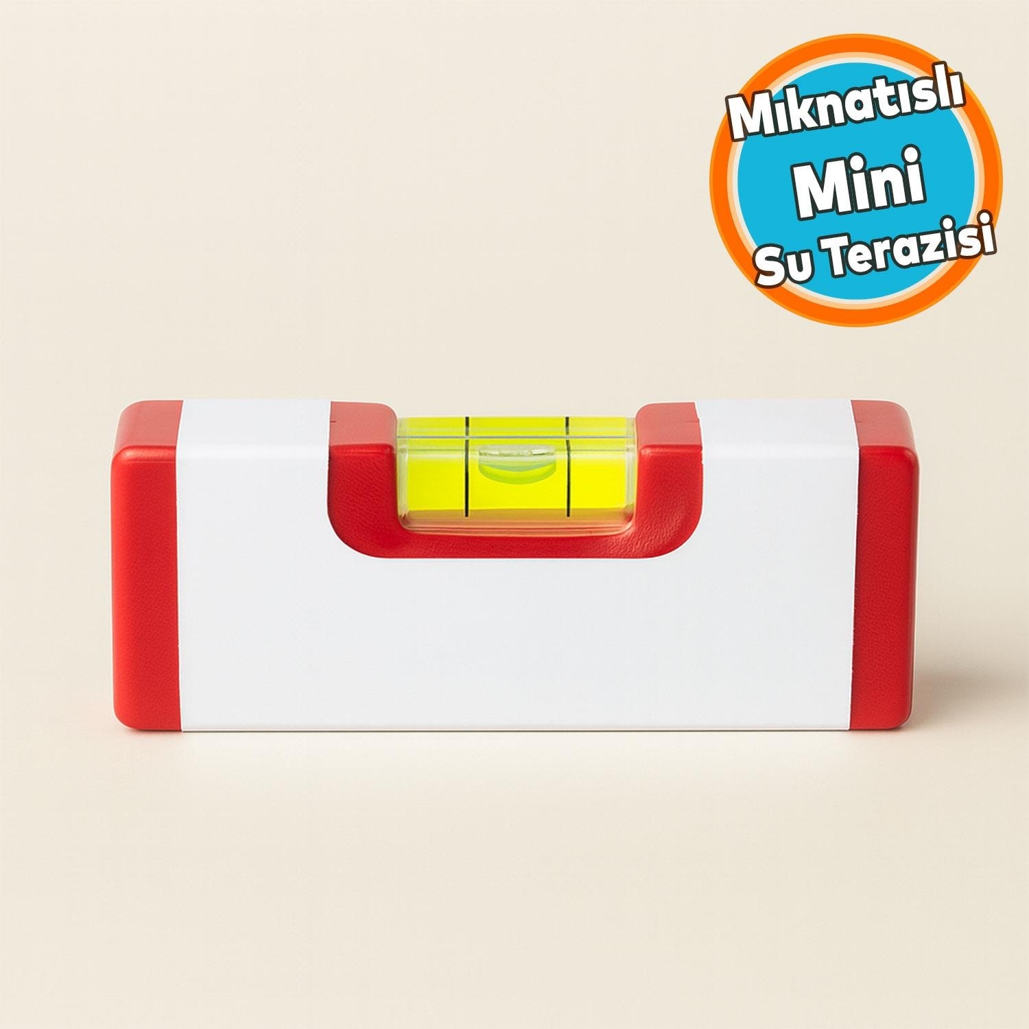 Mıknatıslı Mini Su Terazisi Küçük Hassas El Tipi Inşaat Montaj Terazisi 120 mm 12 cm