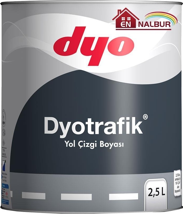 DYO Trafik Yol Çizgi Boyası 2,5 Litre Beyaz - 59086
