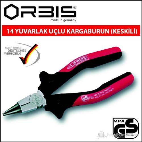 01-160 Düz Uçlu Kargaburun 160Mm