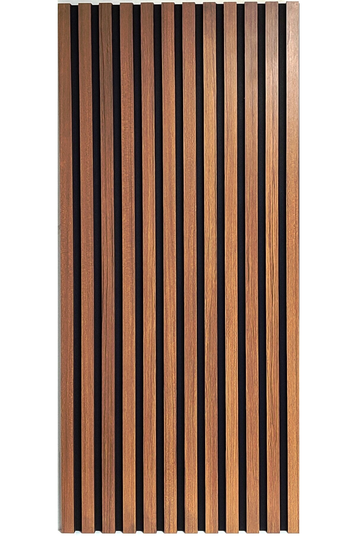 12 Adet Kendinden Yapışkanlı Ahşap Çıta 120 Cm - Teak