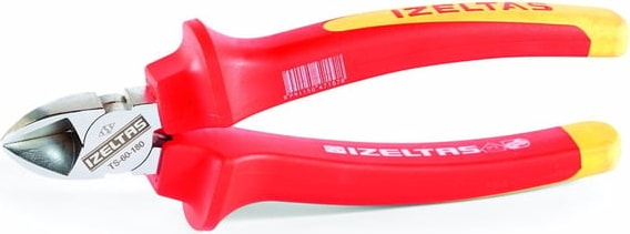 Izeltaş 180MM Izoleli Elektrikçi Yan Keski 1000V