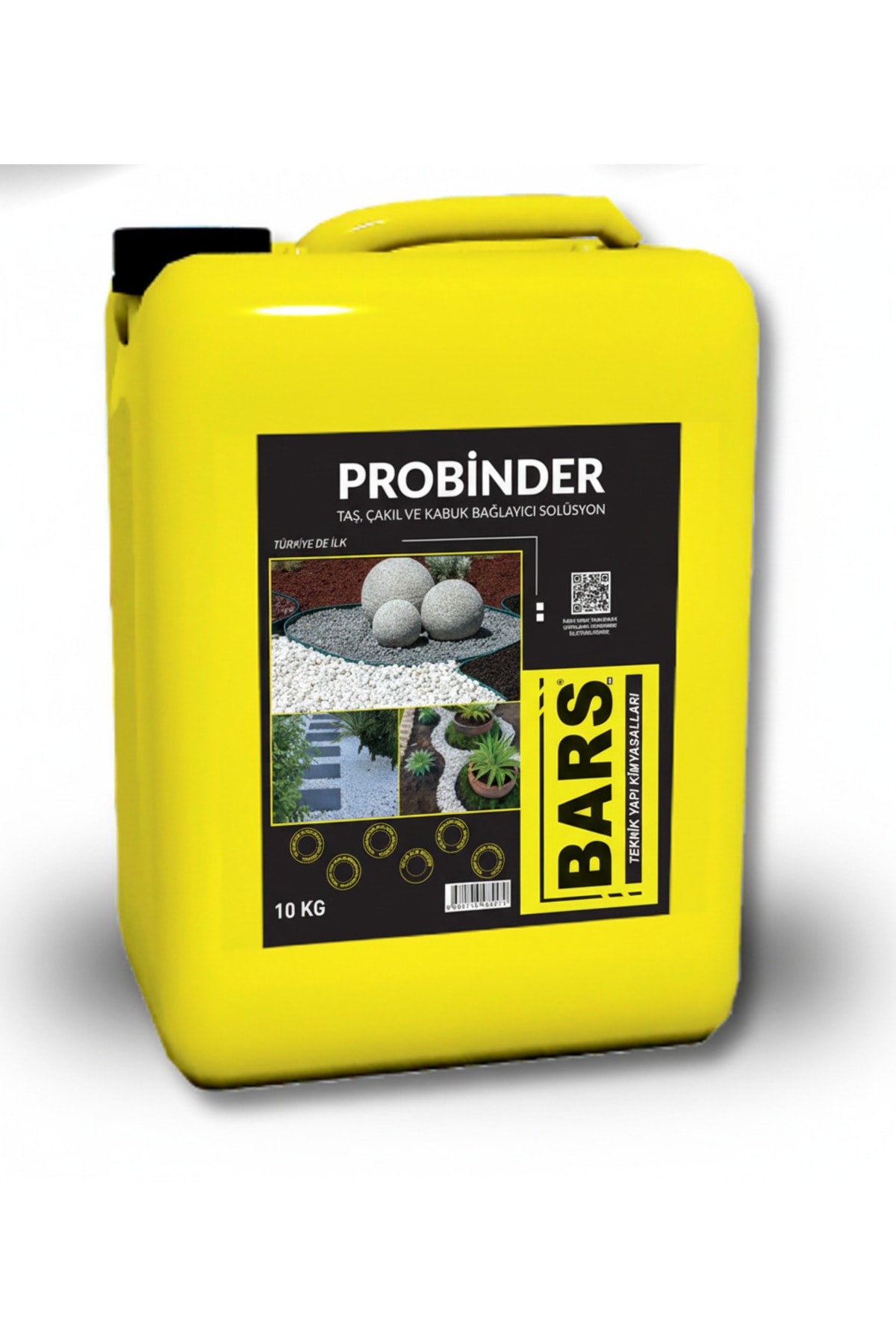 Probinder Dekoratif Amaçlı Taş, Çakıl Ve Kabuk Bağlayıcı Solüsyon 30 Kg