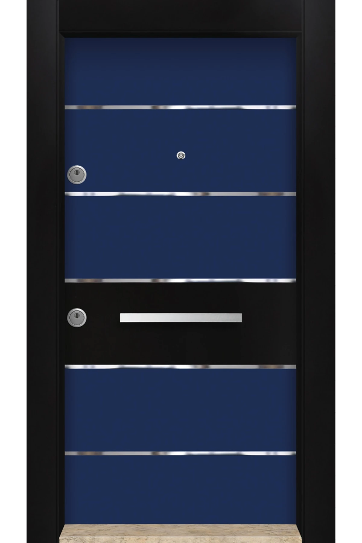 Dış Iklim Kapısı, Yağmura Güneşe Dayanıklı Çelik Kapı, Mn-6038 Sağ