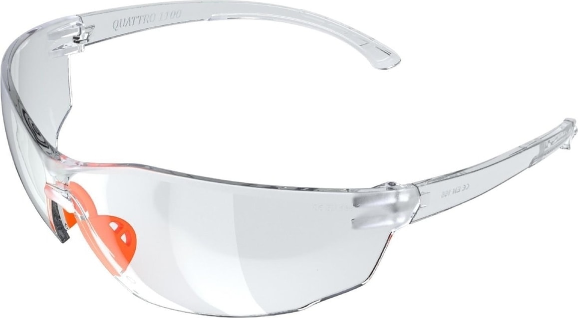 S1100 Quattro Gözlük Anti-Fog (Buğulanmaz) Şeffaf