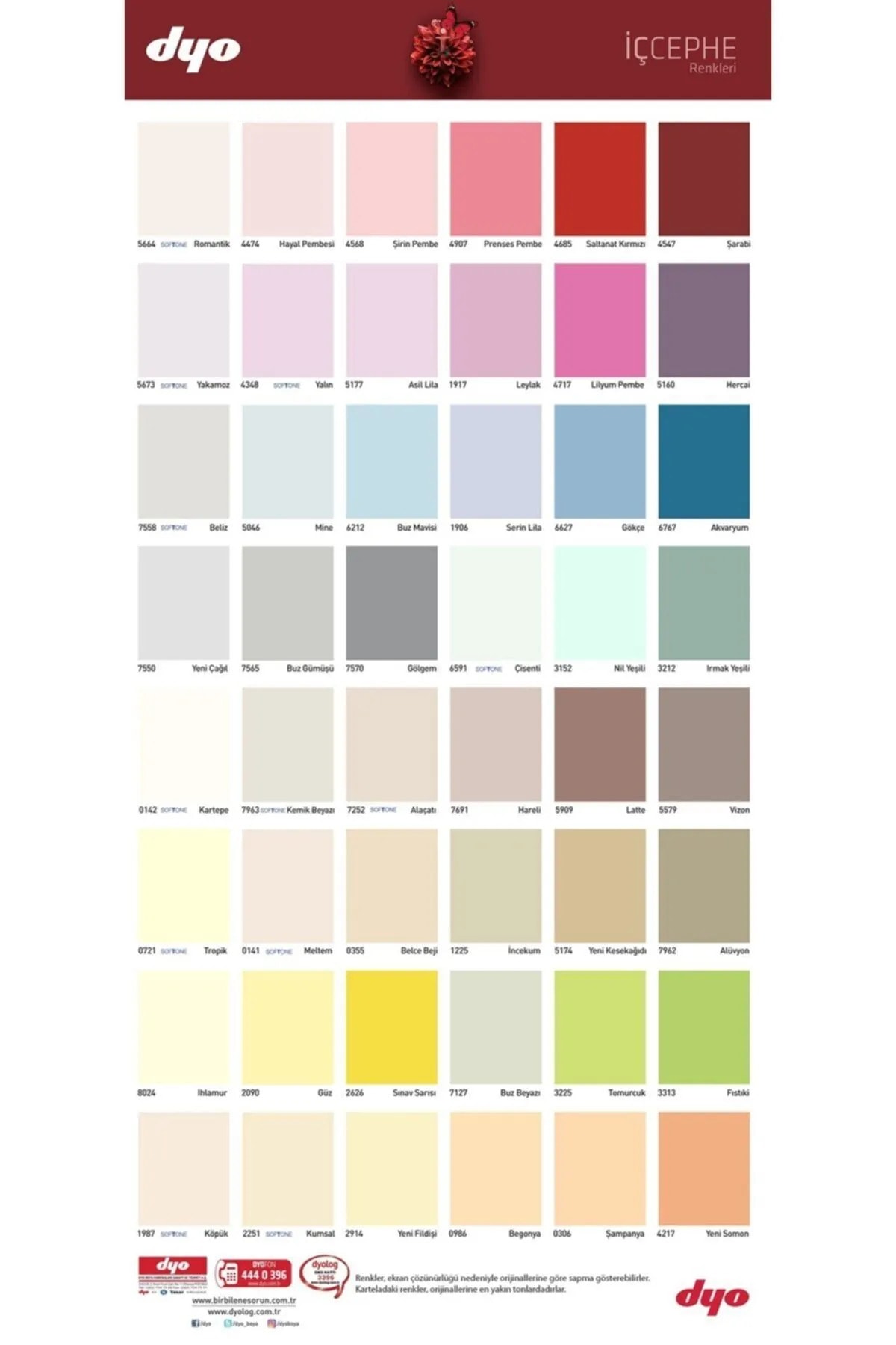 Dinamik Ipek Mat Silikonlu Iç Cephe Duvar B. Ilık Maya 0202 15 Lt.