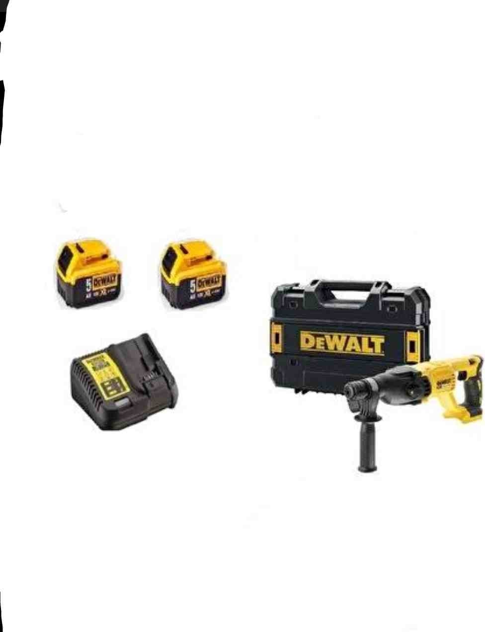 DEWALT DCH133NT Kırıcı Delici ( 2.6 J ) 2 Âdet 5 Amper Akü 1 Adet Dolum Cihazı