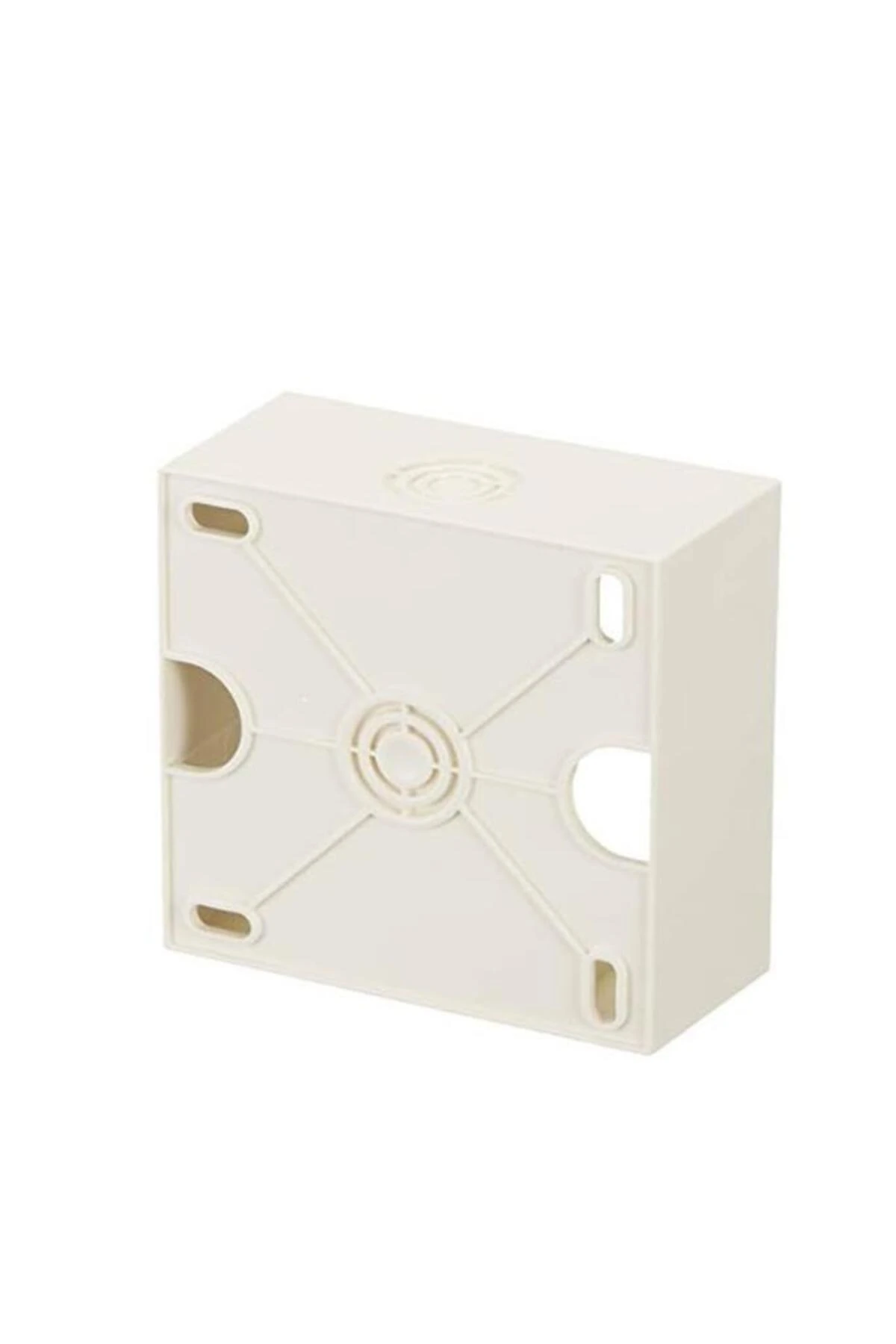 Viko Karre/Meridian Derin Sıva Üstü Kasa - Kırık Beyaz