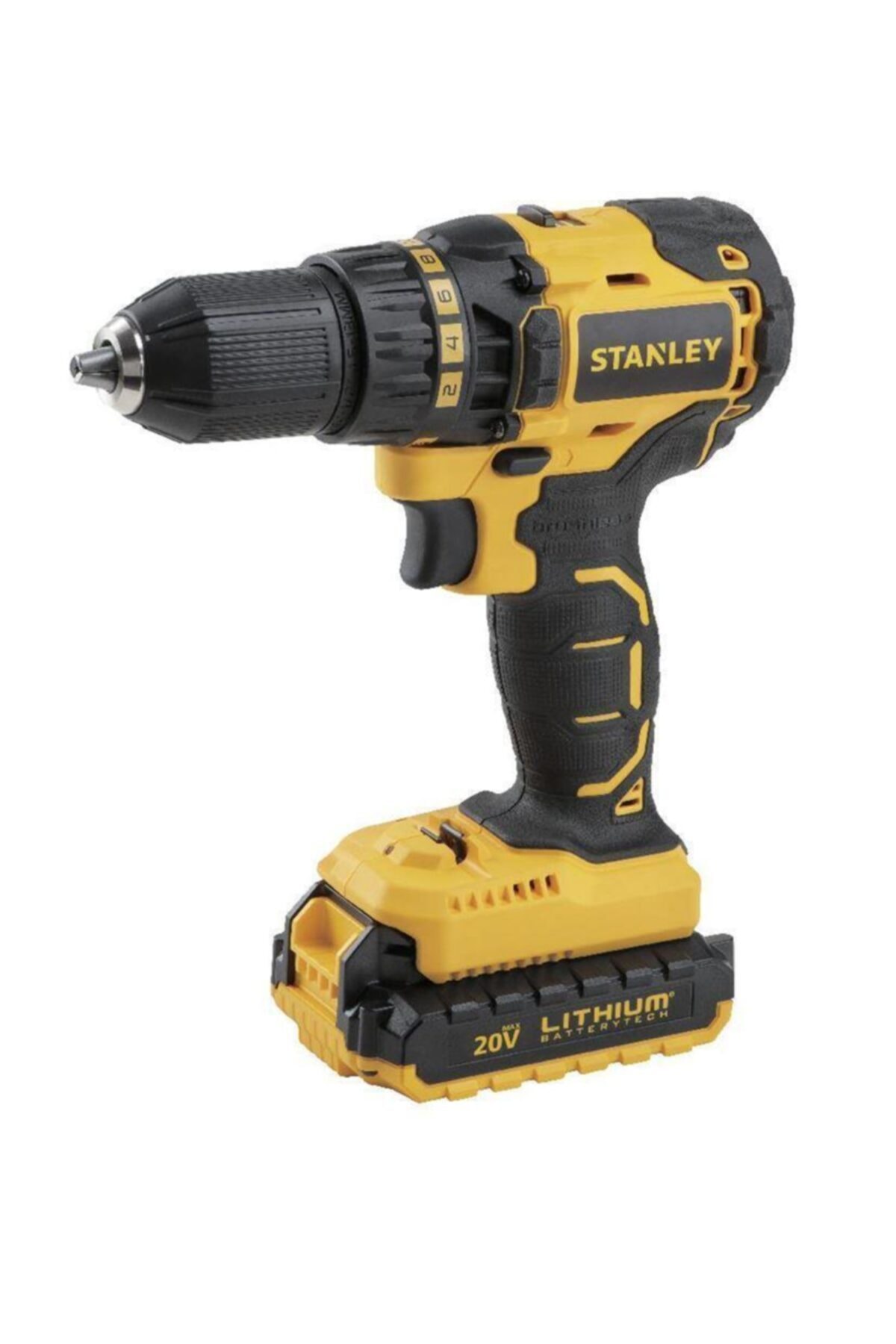 STANLEY SBD20S2K Kömürsüz 18Volt/1,5Ah Li-ion Çift Akülü Profesyonel Vidalama