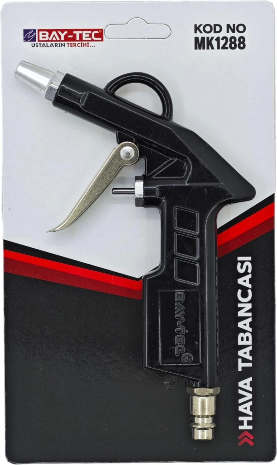 Bay-Tec Kompresör Hava Tabancası - Metal Basınçlı Hava Üfleme Tabancası 6-8 Bar