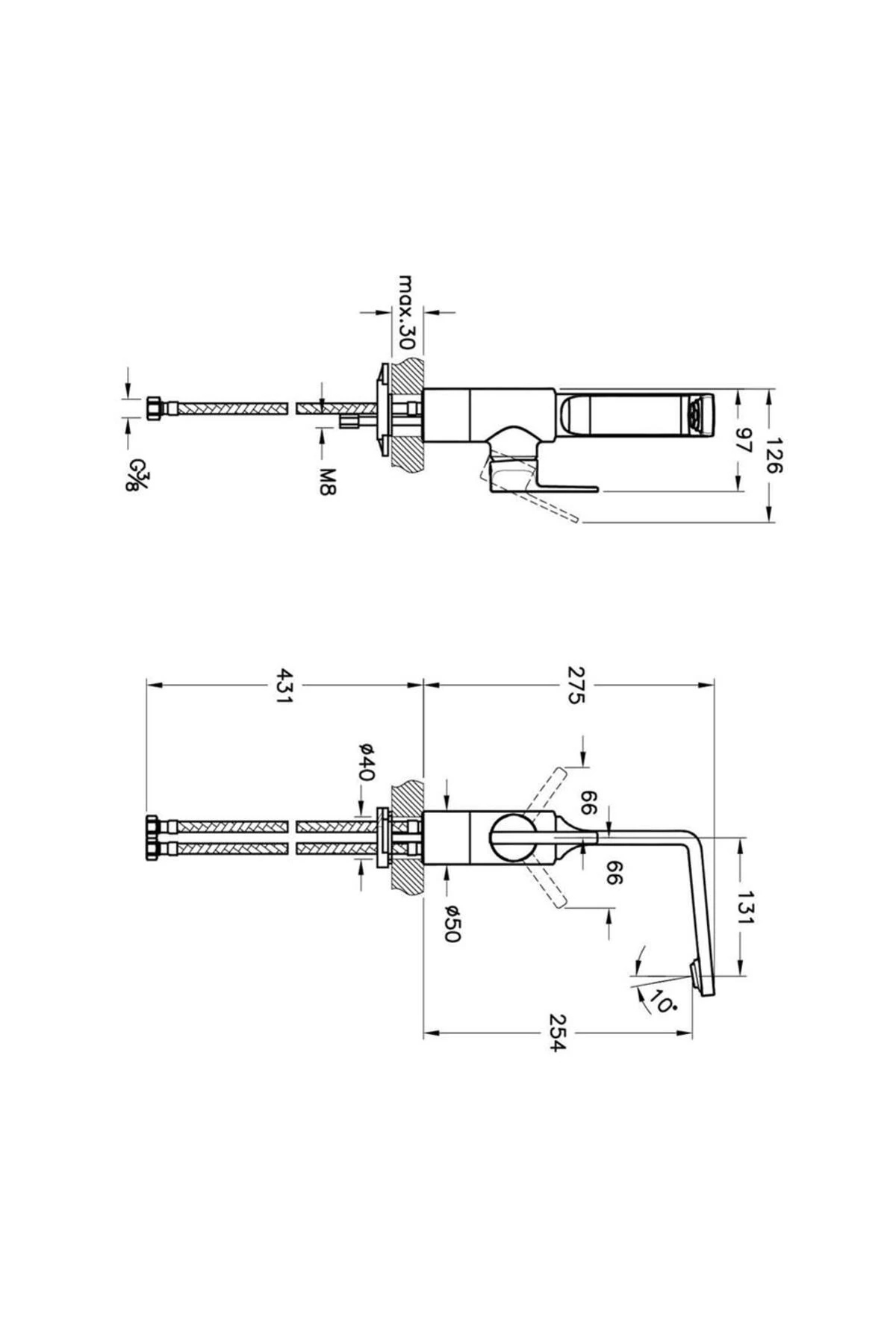Suit L Lavabo Bataryası Yüksek A4246823
