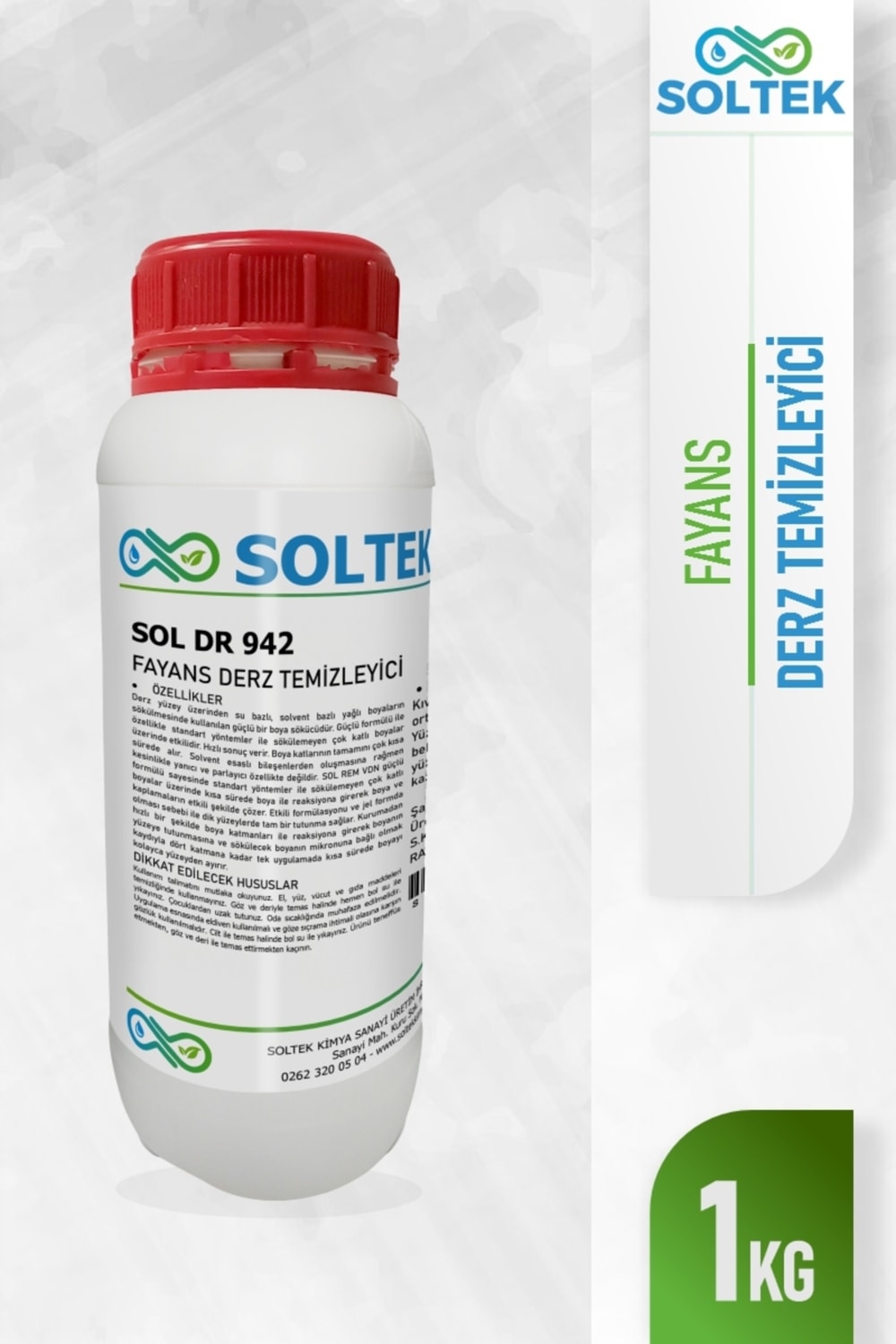 Güçlü Fayans Derz Temizleyici - Sol Dr 942