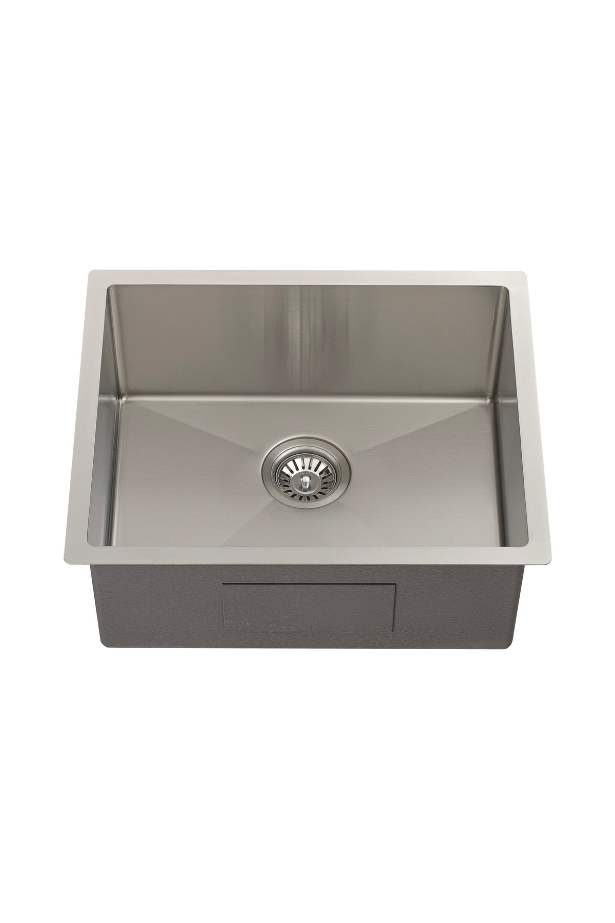 Inox (40×50 cm) Paslanmaz Çelik Evye, Mutfak Lavabosu, Yalıtımlı