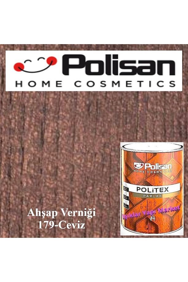 Ahşap Verniği-vernik-politex Lux Vernikli Parlak -ceviz -2,5lt.