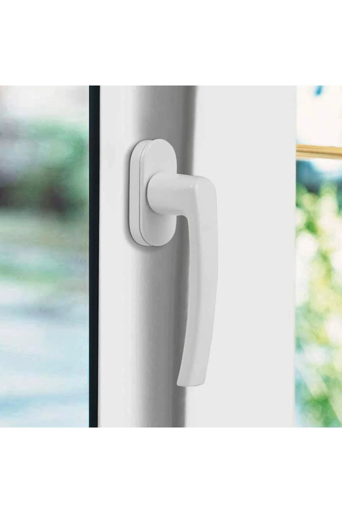 Pvc Pimapen Yüksek Kalite Alüminyum Pencere Kolu Beyaz (KIRILMAZ - TÜM TİPLER IÇİN)
