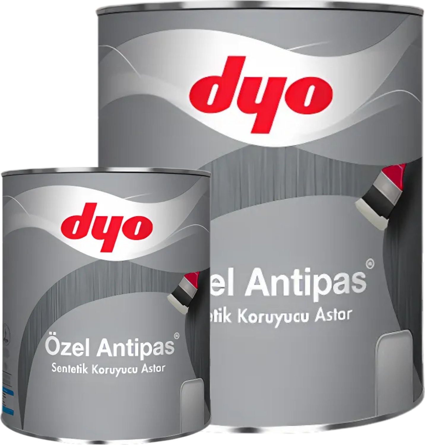 DYO Özel Antipas Gri 3 kg | Metal Koruyucu Pas Önleyici Astar Boya