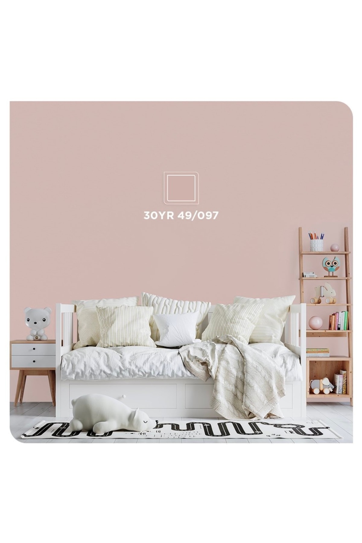 Silikonlu Özel Mat İç Cephe Boyası 3.5 LT (Renk Kodu: 30YR 49/097)