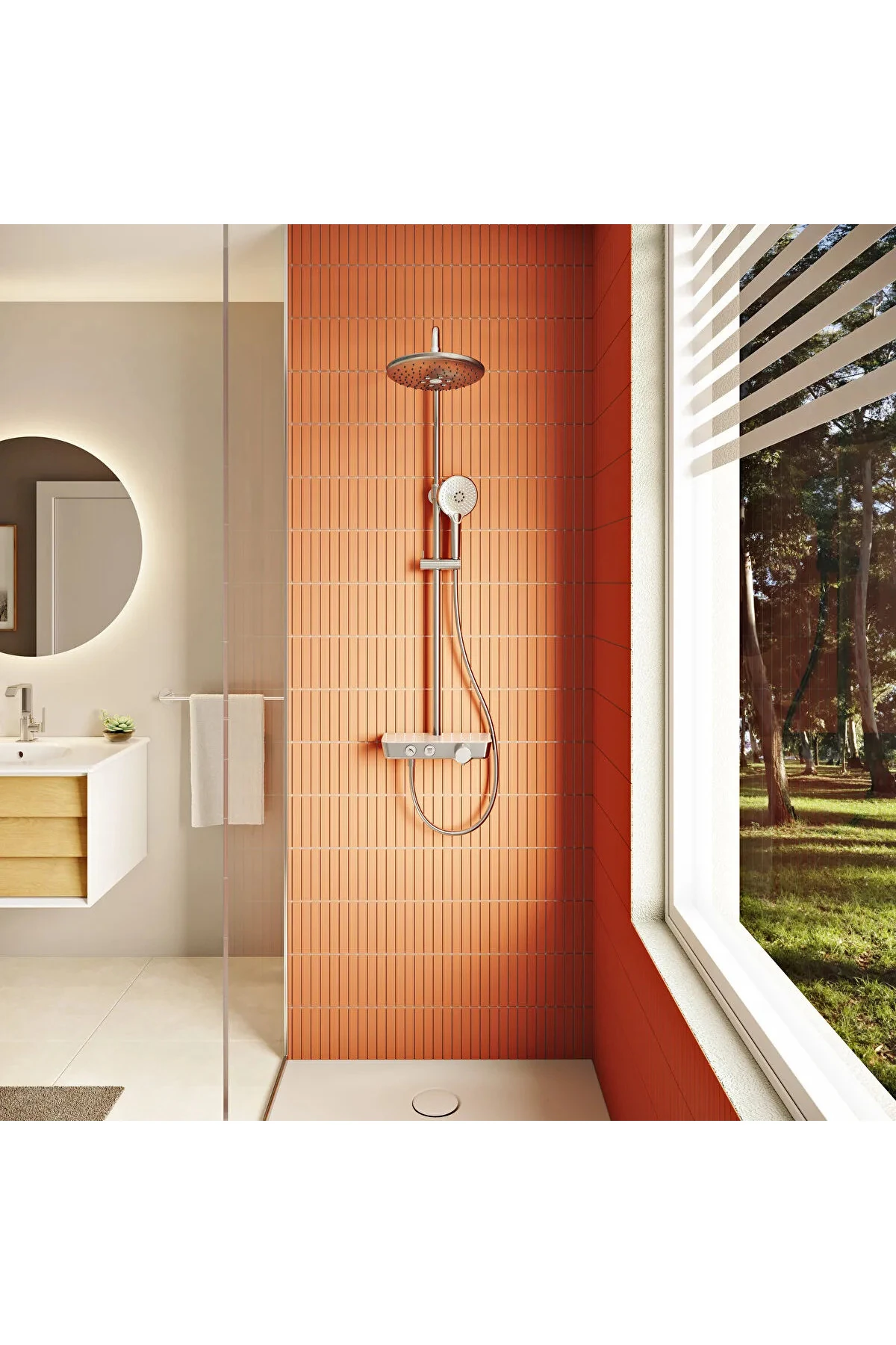 Vitra Aquacontrol Charm 240 2F Duş Sistemi