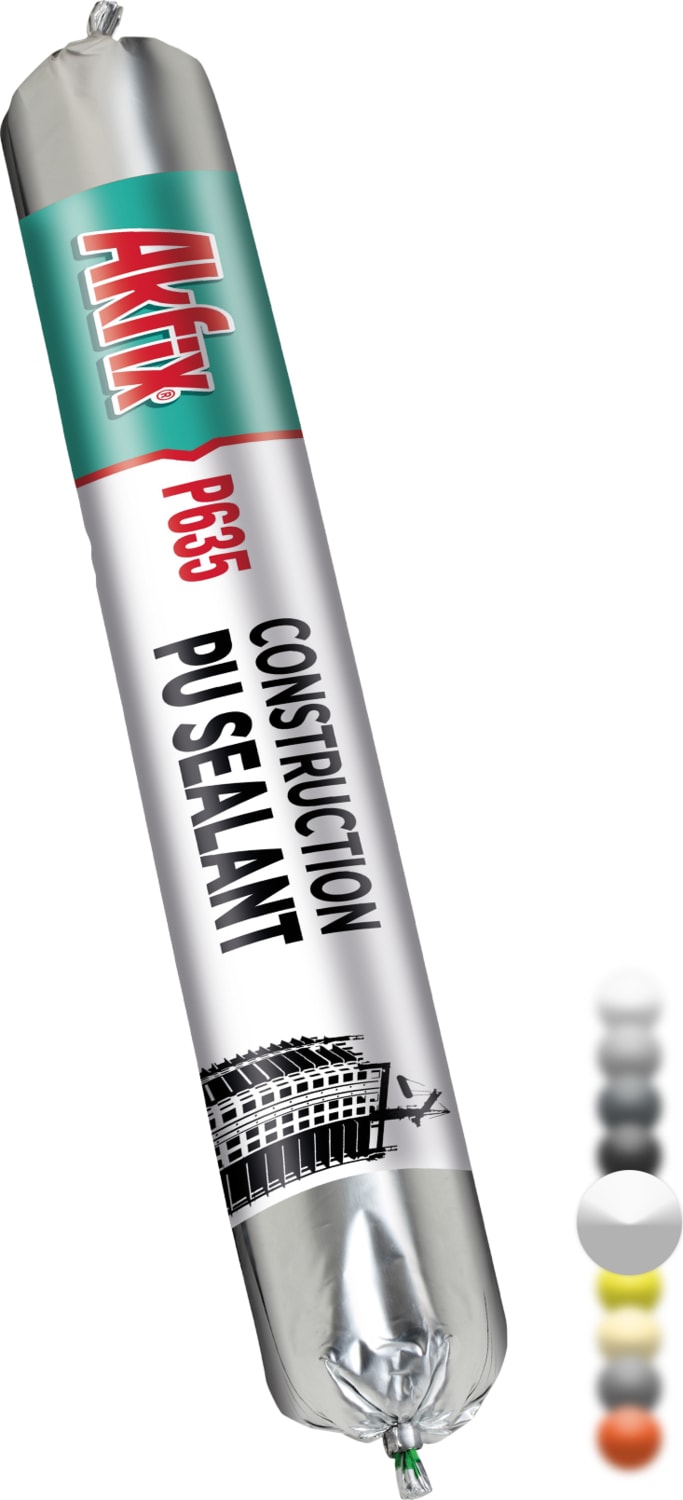 P635 Pu Mastik Yapı - Inşaat Sosis 600ML Beyaz