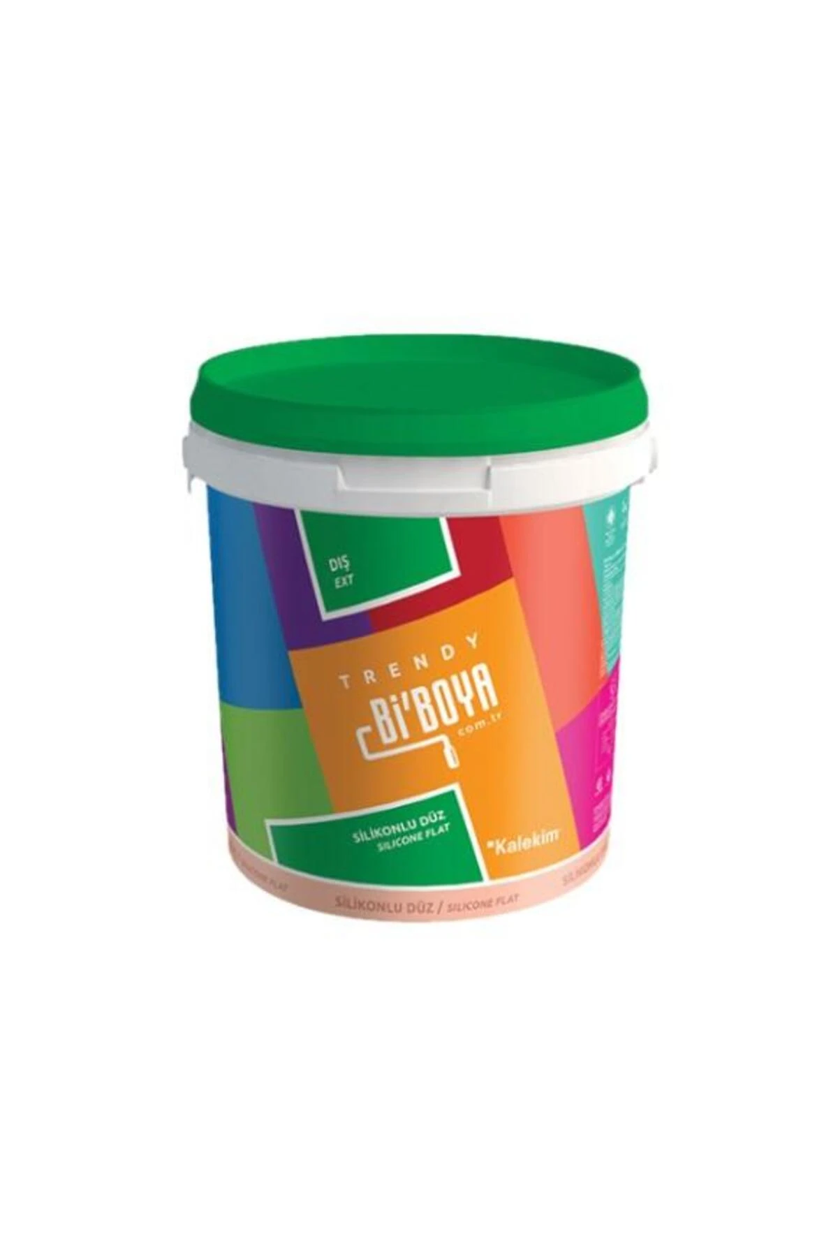 Biboya Silikonlu Düz Trendy 2,5 Lt Beyaz